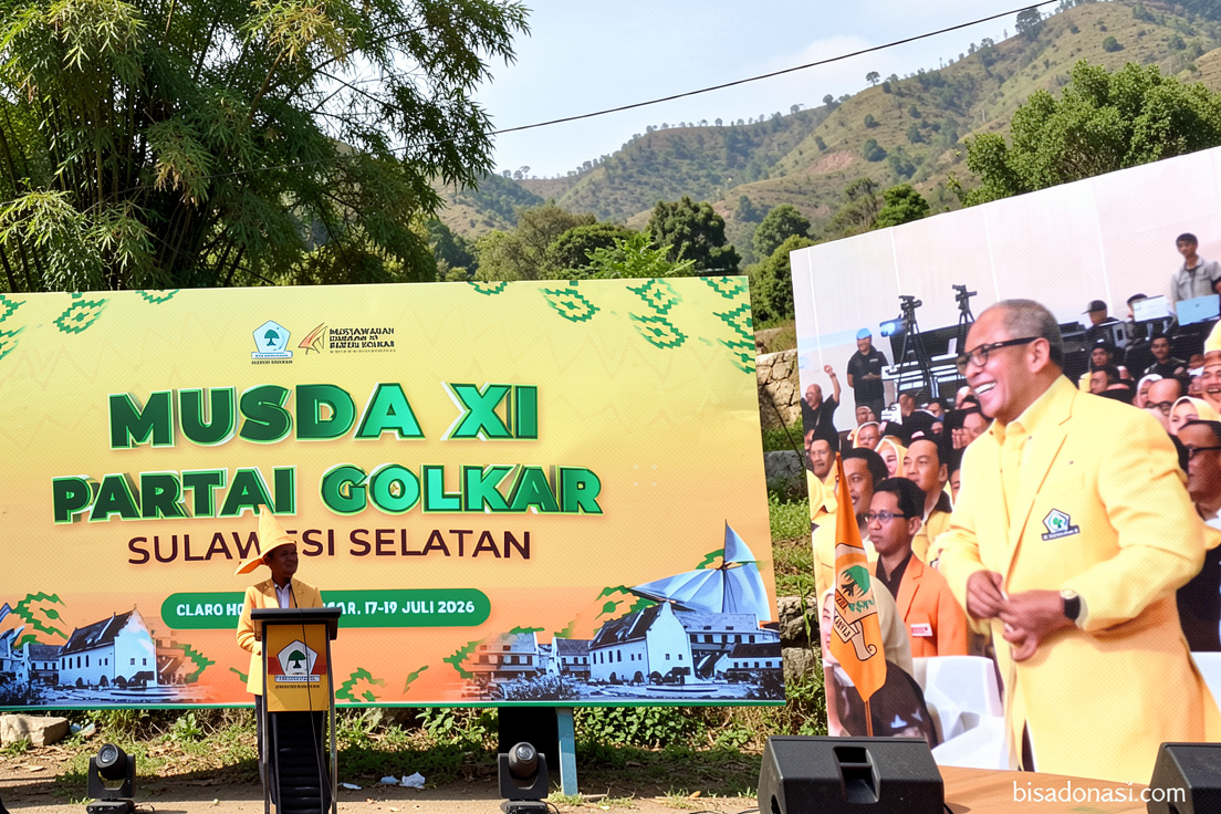 Ilham Arief Sirajuddin pimpin Golkar Sulsel secara aklamasi