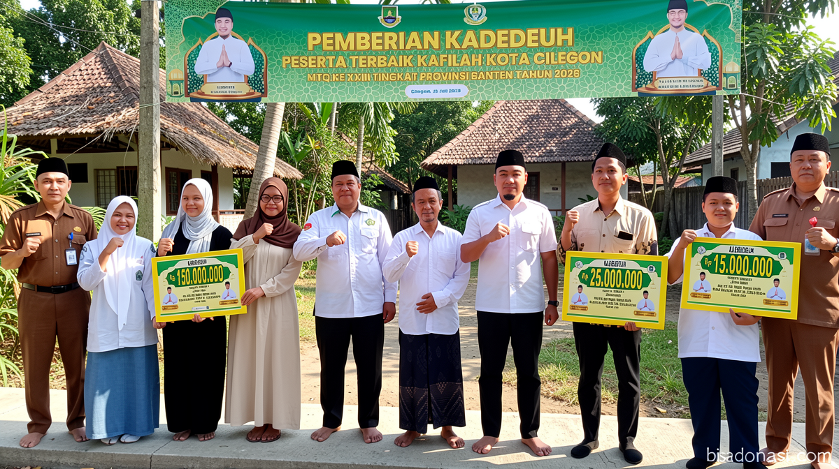 Pemkot Cilegon beri kadeudeuh bagi kafilah MTQ berprestasi