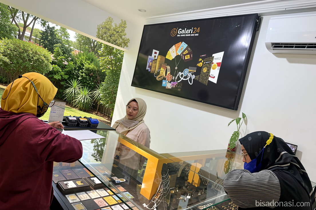 Harga emas Antam pada Kamis naik Rp5.000 jadi Rp2,640 juta/gr