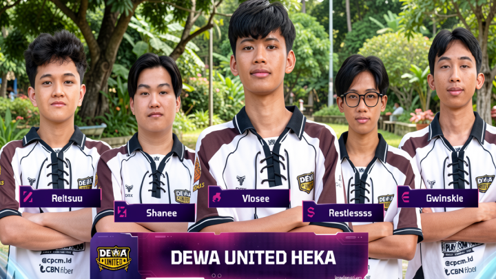 Dewa United Heka kalah 2-3 dari Geek Fam Jr