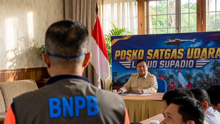 Prabowo minta kondisi karhutla Kalbar dipetakan secara nyata