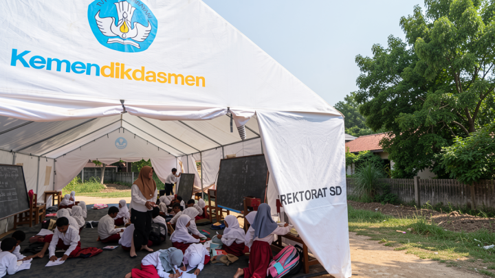 Mendikdasmen siap perbaharui SE protokol belajar darurat saat karhutla