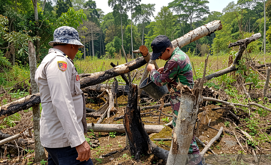 Polda Kaltim tangani 34 perkara karhutla, sembilan jadi tersangka